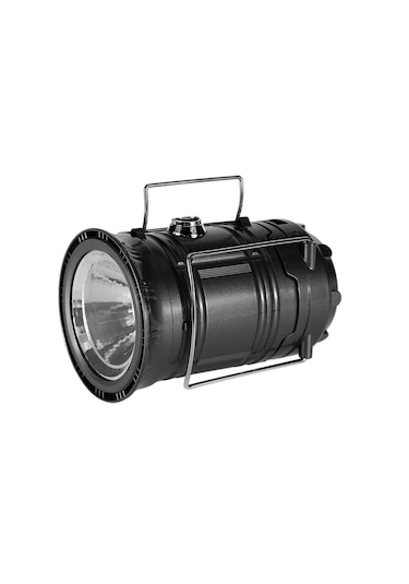 Alev Efektli Kamp Lambası Güneş Enerjili Şarj Edilebilir Usb Lamb