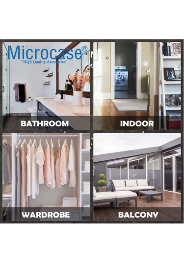 Microcase Paslanmaz Çelik Kauçuklu Çok Amaçlı Banyo Mutfak Dolap Vb Alanlar İçin Çift Yönlü Askılık Al5507 Gümüş
