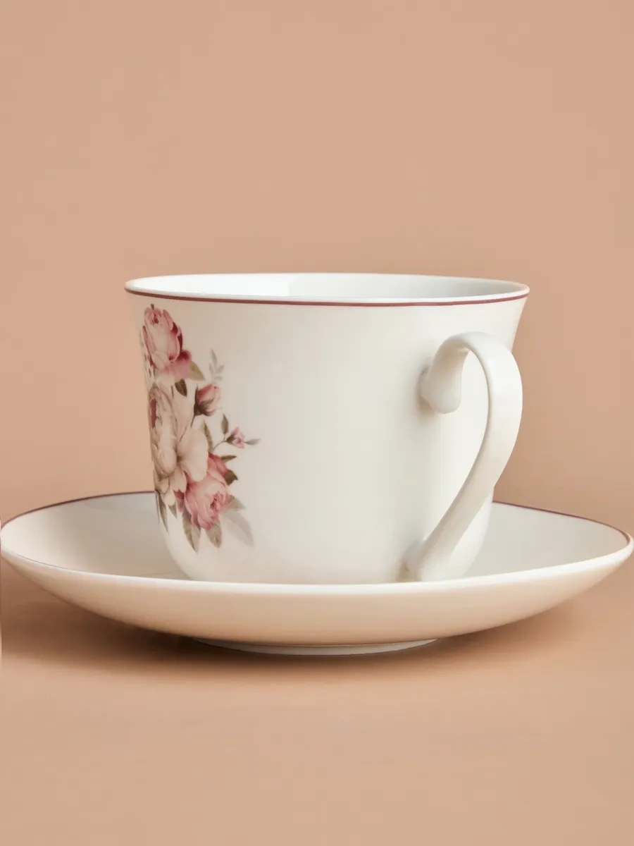 Lefard Meribel 450 Ml Porselen Hediye Çay Takımı 307759568 Beyaz