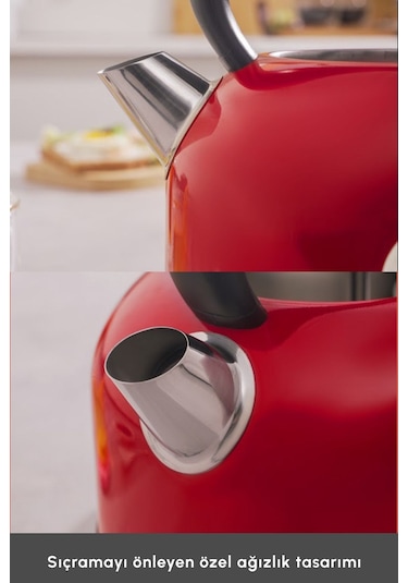 Karaca 2202 2200 W Retro Su Isıtıcısı Kettle