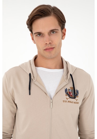 U.s. Polo Assn. Erkek Taş Hırka Örme 50293649-vr049 Taş