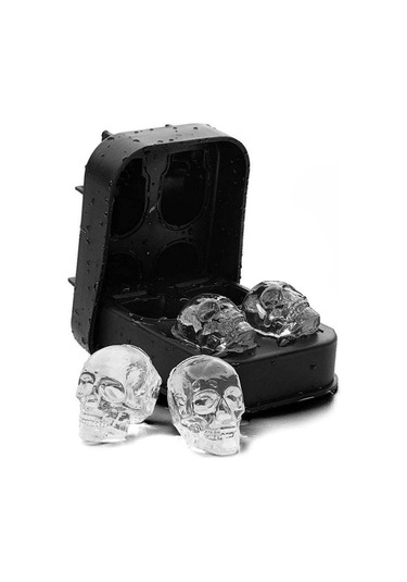 Kuru Kafa Şekilli Silikon Buz Kalıbı Açık Mavi