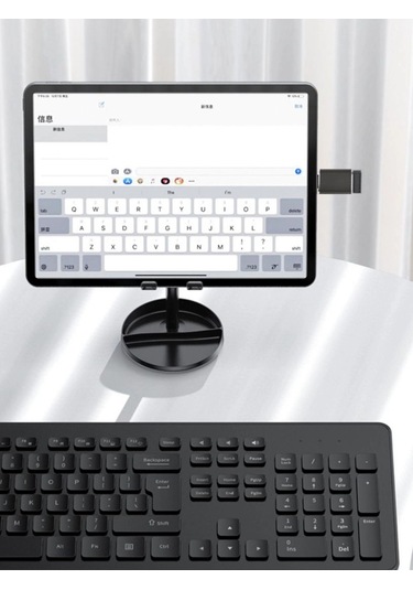 Lightning Usb Otg Adaptör - Usb + Type-c - Gümüş Um35856-7 Yurt Dışından