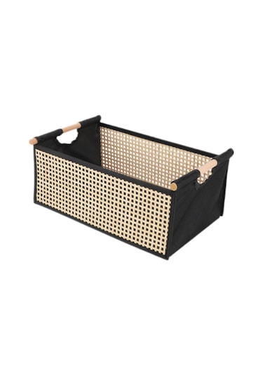 Suntek El Dokuma Depolama Sepeti Sağlam Çok 34,5cmx21cmx14cm