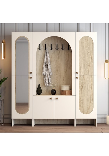 Palermo Portmanto Klm V110 - Krem / Traverten Krem / Traverten