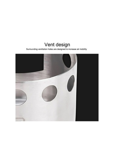 Wondernest Aotu At6387 Açık Taşınabilir Kamp Sobası Rüzgar Geçirmez Alkol Isıtıcı Kapaklı Çok Renkli Çok Renkli