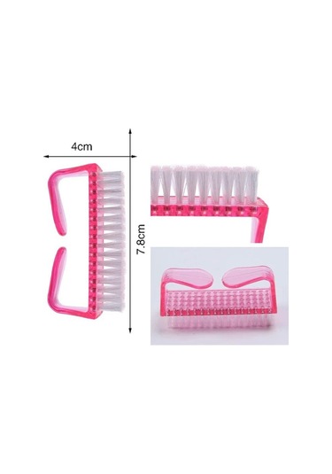 ELLEA NAİL TIRNAK TOZ FIRÇASI PEMBE