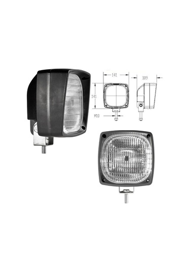 İş Makinesi Çalışma Lambası 12V-24V - 9X4381