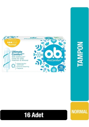 O.B. ProComfort Tampon Normal 16'lı