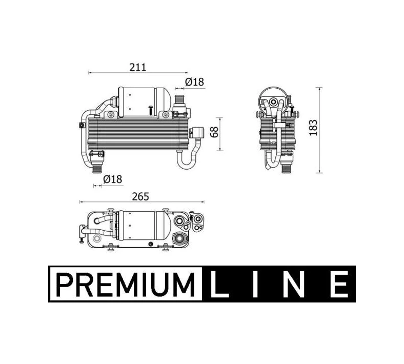Klıma Radyatoru Bmw G30 G31 G38 G32 G11 G12 G14 G15 G16 64509891030