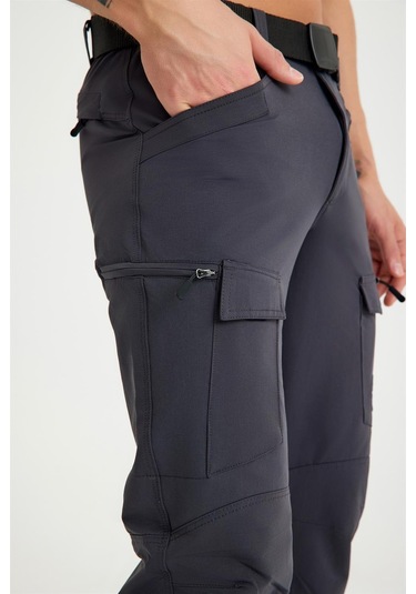 Q&steinbock Mixos Erkek Outdoor Pantolon-26845 - Gri