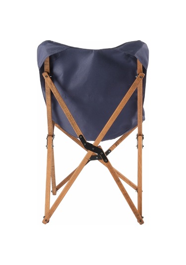 Bag The Joy Ahşap Masa Sandalye Set Kahverengi-lacivert70 70 55cm Lacivert