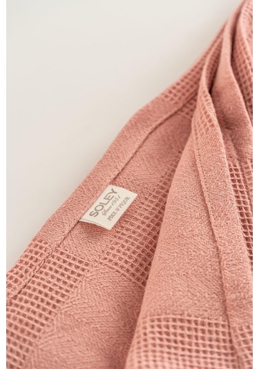 Soley Serenity %100 Pamuk 200 X 220 Cm Çift Kişilik Pike Pudra