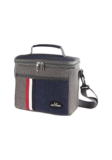 Pazly Alüminyum Folyolu Piknik Çantası 15l - Yalıtımlı, Geniş Kapasite, Mavi Mavi