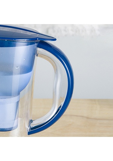 Sones 1.3l Taşınabilir Ev Mutfak Aktif Karbon Filtre Soğuk Su Şişesi Mor