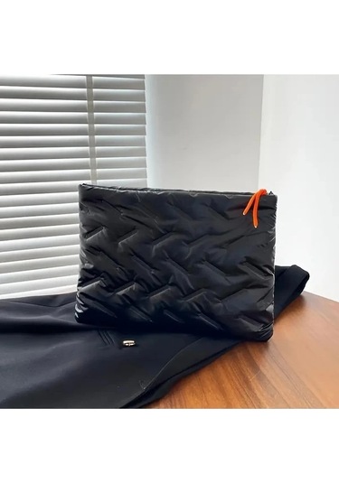 Awesomestore Sade 14 İnç Beyaz Su Geçirmez Laptop Çantası Hafif Işıl Işıl İç Kılıf Beyaz