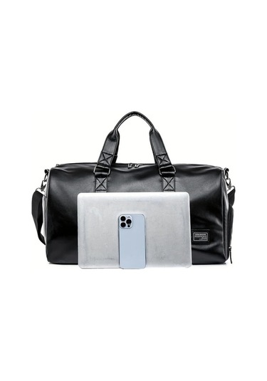 Sandwich Erkekler İçin Kuru Ve Islak Bölme Sırt Çantası Black Large Siyah Motion003 Kapasiteli Büyük Siyah