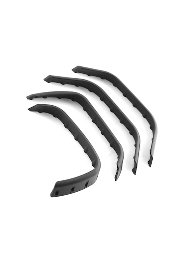 Youtek Trx4 Defender 1/10 İçin 8017 Numara Siyah Plastik Tekerlek Kaidesi Koruyucu Flap, Rc Araba Yükseltme Parçası