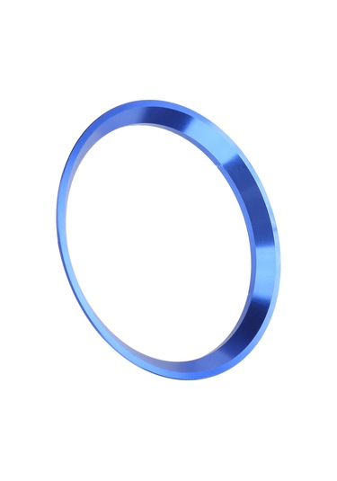 Lemestar Mercedes C E Cla Gla Glc Gle Sınıfı 2015+ İçin Aluminyum Alüminyum Direksiyon Merkezi Dekoratif Çerçeve - Mükemmel Uyum, Dayanıklı, Modası Takip Eden Mavi Renk Diğer