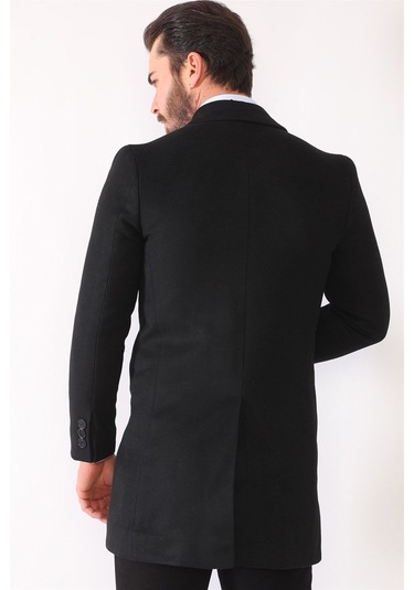 Plt8364 Dewberry Erkek Palto-siyah Siyah