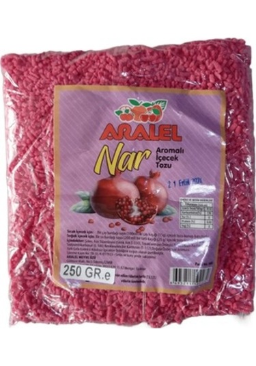 Aralel Nar Aromalı 250gr 250 G