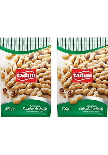 Tadım Kabuklu Yer Fıstığı 500 Gr X 2 Adet 500 G