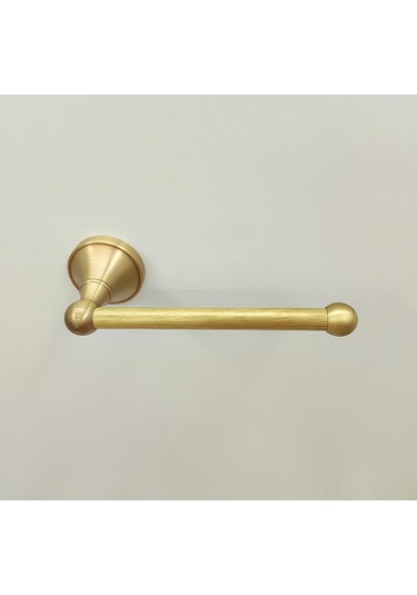 Yunboo Tam Bakır Antika Desenli Duvar Tipi Tuvalet Kağıdı Tutucu - Zirve Dayanıklılık Ve Kolay Kurulum İle Banyo Dekoru Diğer