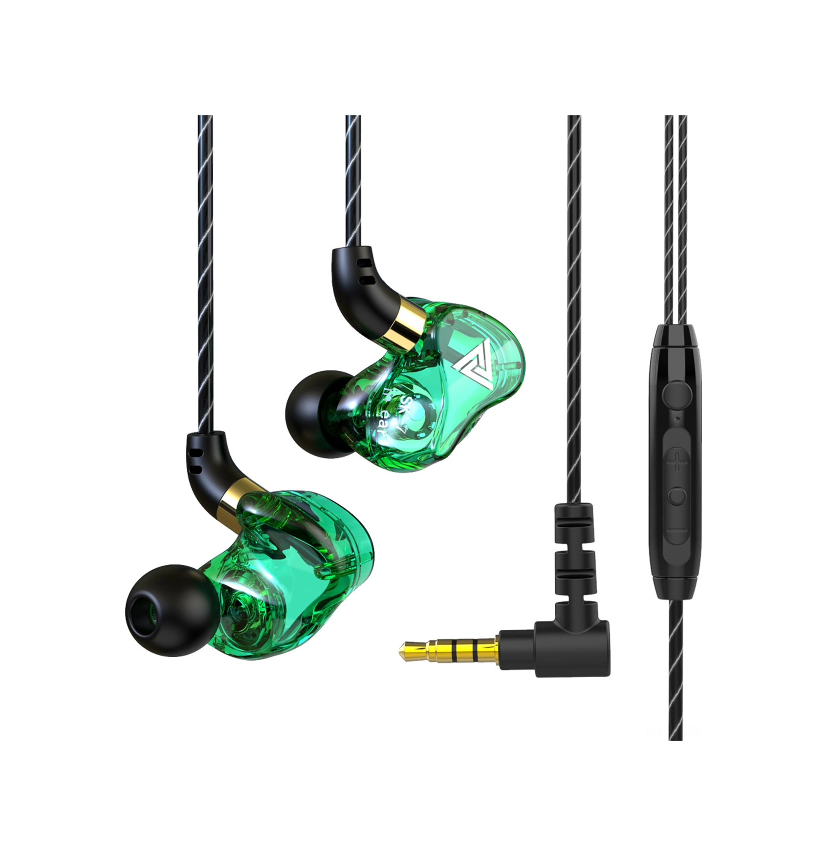 Moveevo Qkz Sk7 Kulak İçi Kablolu Kulaklık, 3.5mm Bağlantı, 11.6mm Dinamik Sürücü, Mikrofonlu Hat Kontrol, Yeşil Sk7 Moveevo Qkz Sk7 Kulak İçi Kablolu Kulaklık, 3.5mm Bağlantı, 11.6mm Dinamik Sürücü, Mikrofonlu Hat Kontrol, Yeşil Sk7