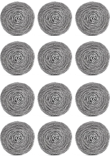 Padalink 12 Adet Paslanmaz Çelik Fırça, Dayanıklı Malzeme İle Mutfak Temizliği İçin İdeal Seçim Diğer