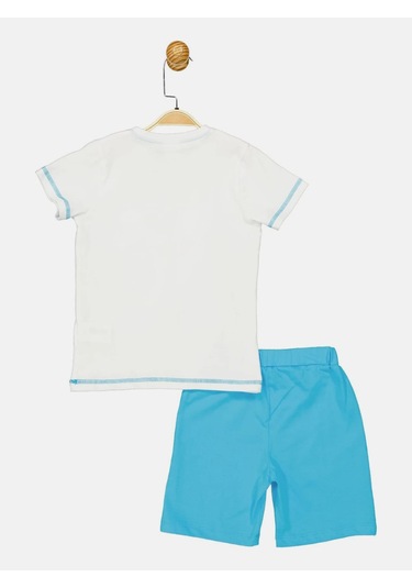 Mickey Mouse Lisanslı Beyaz Erkek Çocuk Alt Üst Takım Mc18072 Beyaz