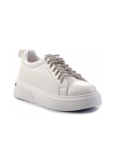 Beyaz Kadın Sneaker K01377023409 Beyaz