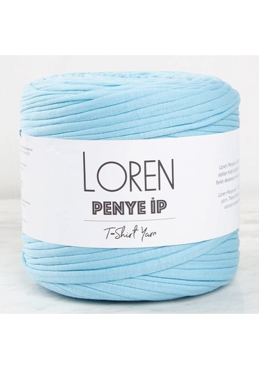 Büro Ev Ofis Hobi Dikiş Atölyesi İçin Turkuaz Penye Kumaş El Örgü İpi