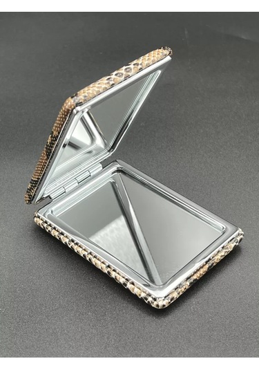 Vikkat Cep Boy Kırabacak Katlanabilir Ayna 248671385 Kahverengi