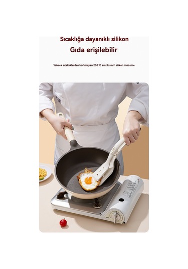 Aurora Mutfak Malzemeleri, Spatula, Sıcaklıkdirençli Mutfakaletleri, Spatula, Balıksoğuk Tuzağı