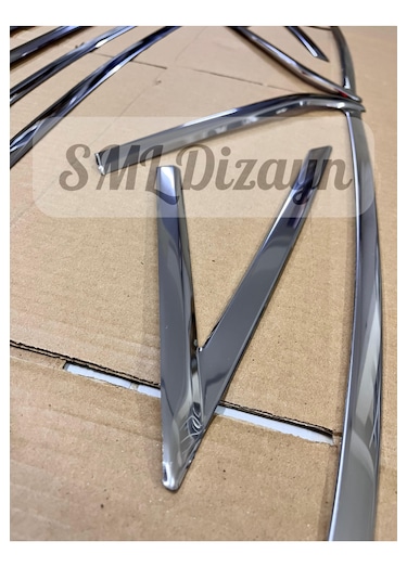 Ford Focus 3-3.5 Krom Cam Çıtası Nikelaj Krom Cam Çıtası