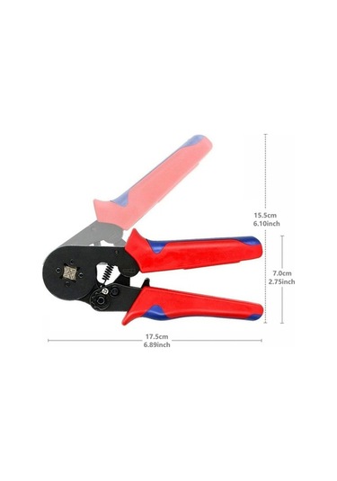 Pazly Hsc8 6-4 Otomatik Ayarlamalı Terminal Pensleri - Pratik Çok Amaçlı Sıkma Aleti
