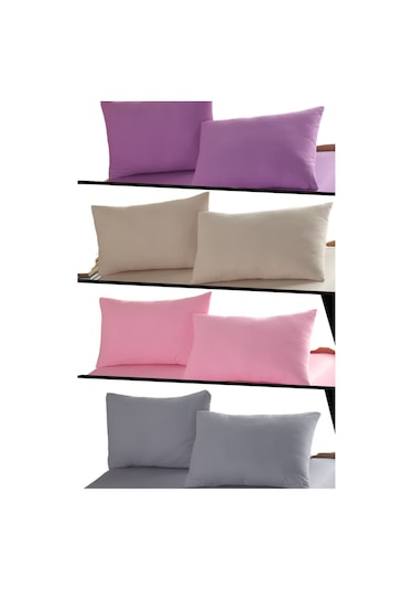 Formeya Ranforce %100 Pamuk Yastık Kılıfı 8 Adet 50 x 70 Kapaklı