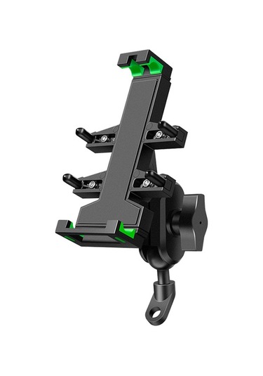 A02 Motosiklet Cep Telefonu Navigasyon Braketi Araba Sürme Anti-şok Alüminyum Alaşımlı Raf Dikiz Aynası Modeli Diğer