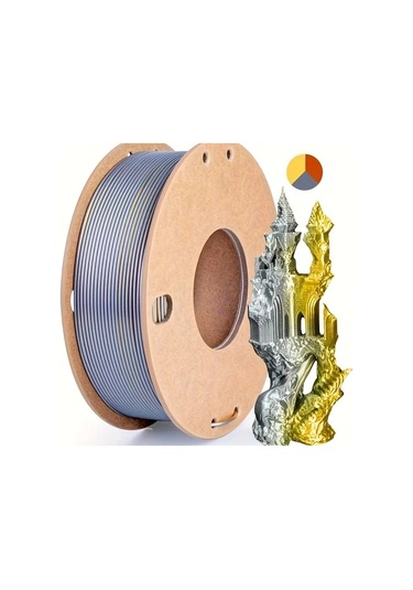 Techbloom 1 Rulo Siyah Mor Mor Maviden Gradyan Pla Filament Fdm Fff Yazıcı Uyumlu Mimari Model Takı Prototip 3d Baskı Malzemesi