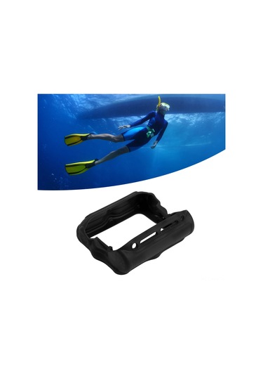 Ximistore9 Shearwater Perdix Aı/sa İçin Sulu Silikon Dalış Bilgisayarı Korumalı Kılıf - Toz Ve Çizik Koruyucu Siyah