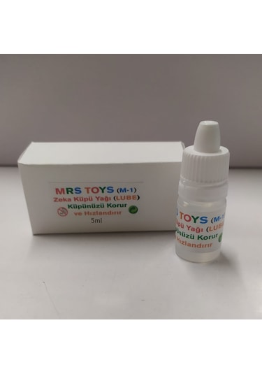 Mrs Toys M1 Zeka Küpü Yağı Lube Küp Yağı Rubik Küpü Yağı