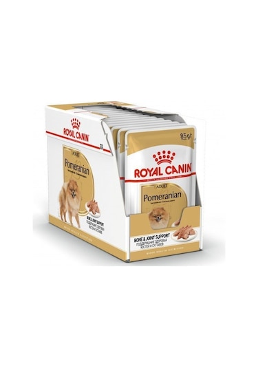 Royal Canin Pomeranian Yetişkin Köpek Pouch Mama 12 x 85 G