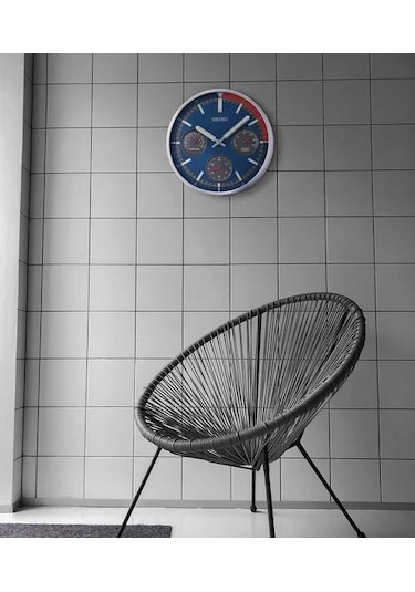 Seiko Clocks Qxa822s Termometre Ve Nemölçer Dekoratif Duvar Saati Çok Renkli