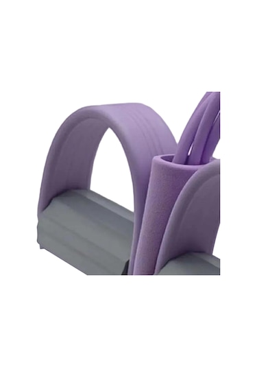 Suntek Pedal Direnç Bandı Taşınabilir Çektirici Karın Gri Mor