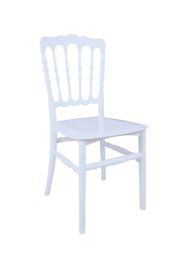 Luna Karmen Düğün Sandalyesi Model 2 Beyaz