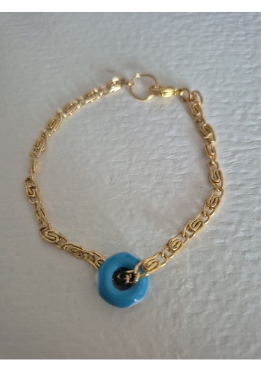 Glamglamour Cam Nazar Boncuklu Zincir Bileklik