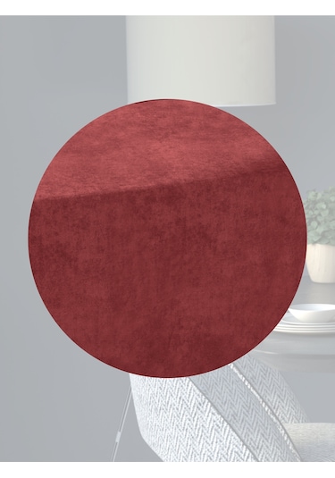 Kadife Efektli Kiremit Rengi Aura Serisi Runner 40 X 140 Kiremit