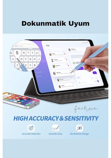 Huawei Matepad 11.5 Uyumlu Dokunmatik Ekran Uyumlu 2 İn 1 Tablet Kalemi