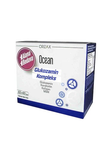 Ocean Glukozaminkompleks 60 Tablet 2'li Paket
