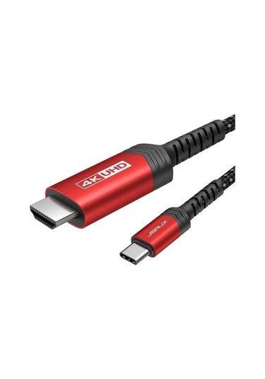 Jsaux Cv0030 1 Metre Usb C Type-c To Hdmı Görüntü Aktarım Kablosu 4k 60hz Usb 3.1 Type-c Hdmı 2.0 Kablosu